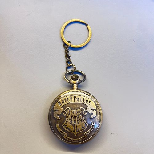 Merriment vintage pocket watch with key holder (Harry Potter)