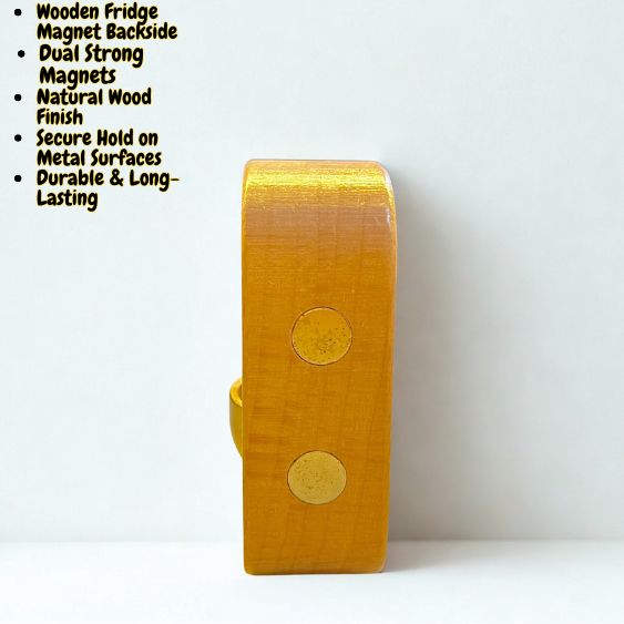 Merriment Brass Bell Fridge Magnet