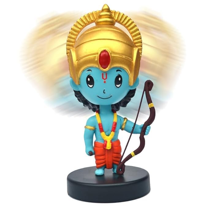 Lord Ram Bobblehead for Car Dashboard, Office Table,Home Decor
