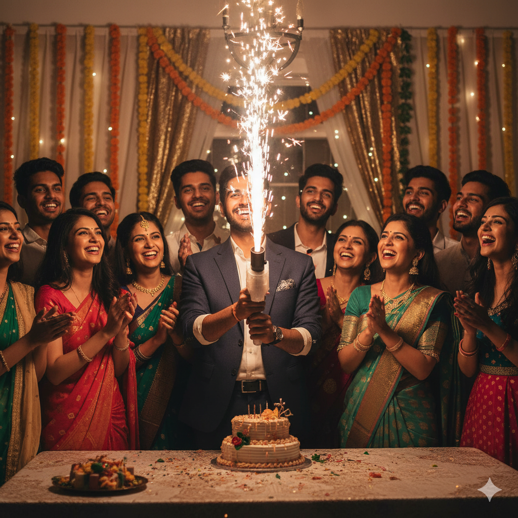 Cold Pyro Gun: Safe Sparklers for Party & Events 1 pyro gun and 2 cold pyro