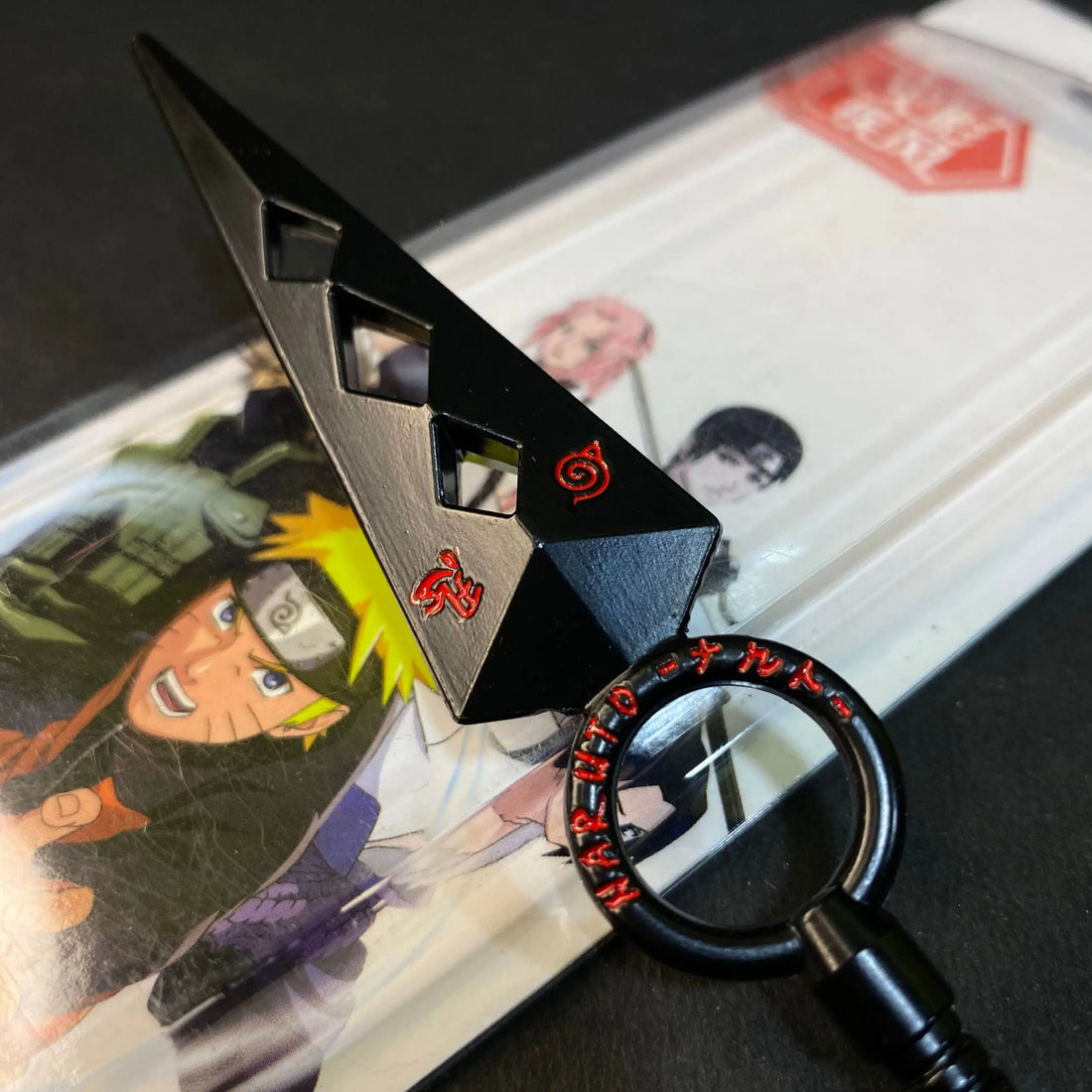 Merriment Kunai nurrotu Sasuke uchicha Spear Toy Metal for Kids, Collectors, Anime Fans - 23 cm
